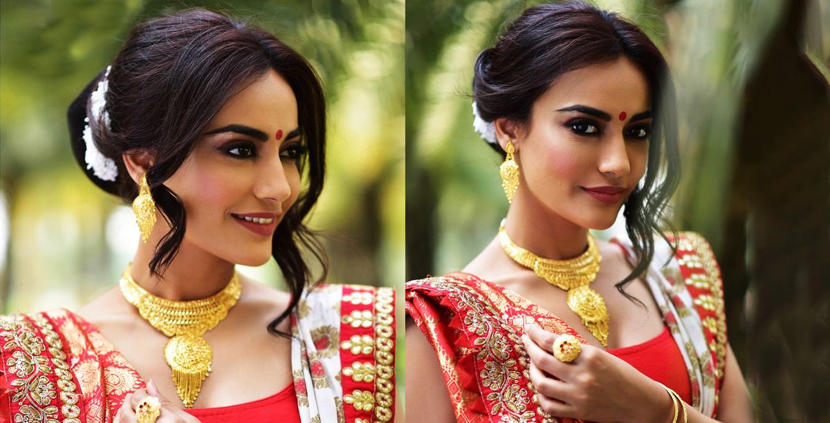 Surbhi Jyoti  Aces The Bengali  Bridal Makeup So Well  