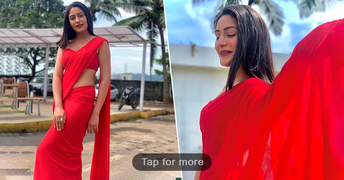 Surbhi Chandna Looks Straight Out Of A Karan Johar Movie In This Saree!