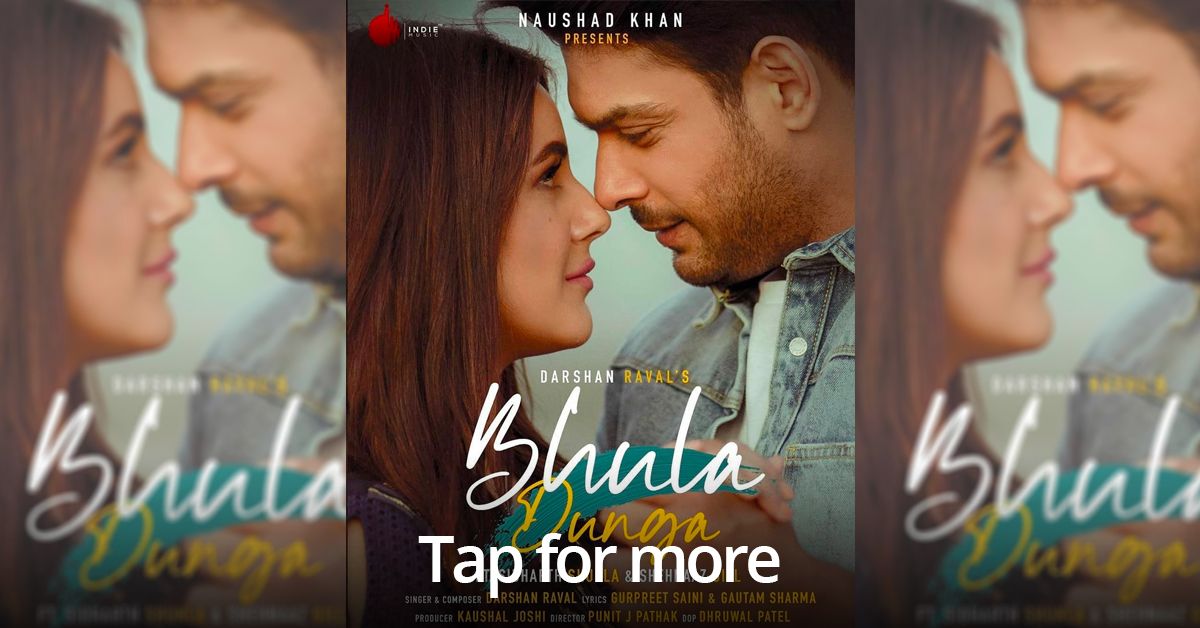 'Sidnaaz' Fans Rejoice...Their First Song Poster Is Out!